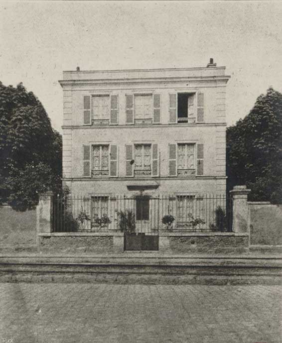 La maison de Bizet à Bougival.