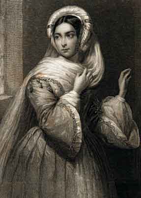 Marie-Cornélie Falcon, dans le rôle de Rachel 