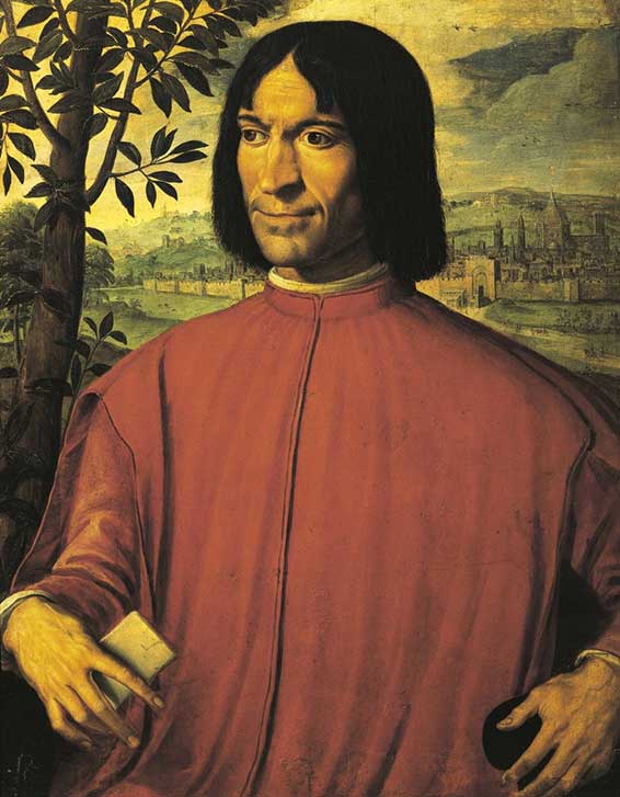 Laurenzo de' Medici, par Girolamo Macchietti.