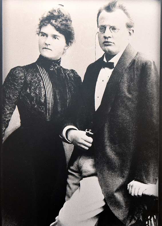 Elsa von Bagenski et Max Reger.