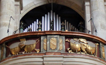 orgue, cathédrale de Prague