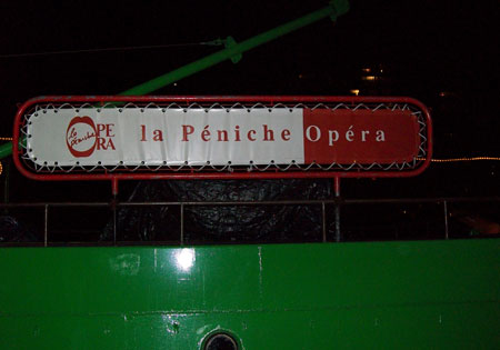 Péniche Opéra