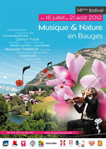 Musique et nature en Bauges 2012