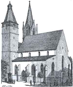 Erfurt, Kaufmannskirche 