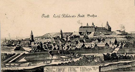 Gotha en 1690
