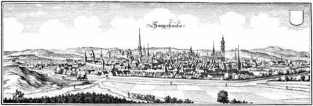 Sangerhausen en 1640