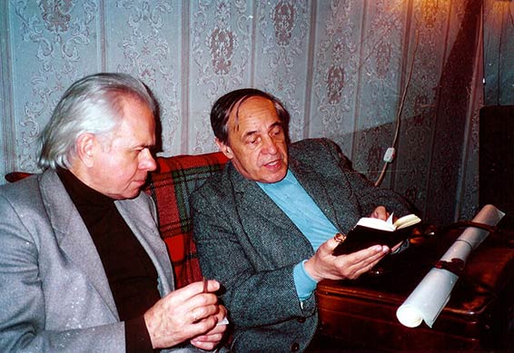 Edison Denisov et Pierre Boulez 