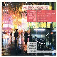 American Classics, œuvres de Barber (Adagio), Bernstein (Sonate pour clarinette, Fugue et rifs), Copland 