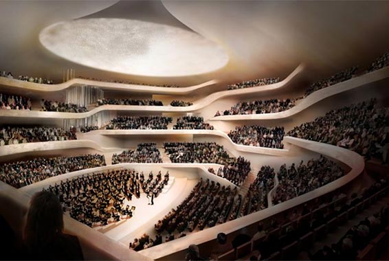 La philharmonie de l'Elbe