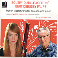 French Masterworks for basoon and piano, Laura Bennett (basson), Roger Boutry (piano)