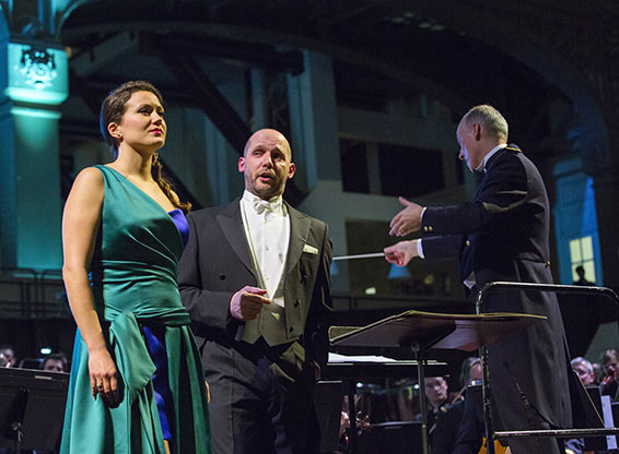 Julie Fuchs et Stéphane Degout au Musée d'Orsay.