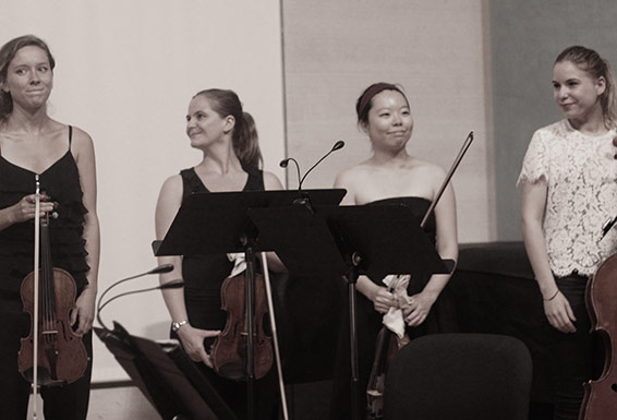 Camille Fonteneau, Solenne Païdassi, Kei Tôjô, Xavier, Lisa Strauss.