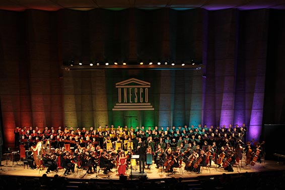 Concert à la Maison de l'Unesco, 125 avenue de Suffren, 75015 Paris, le 15 décembre à 19h30. 