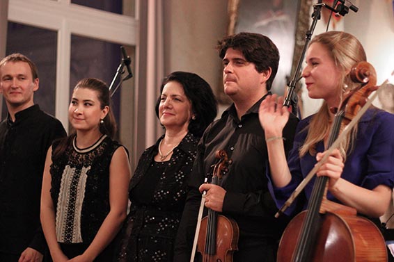 Nikita Boriso-Glebsky, Julia Turnovsky, Franghiz Ali-Zadeh, Fedor Rudin, Lisa Strauss