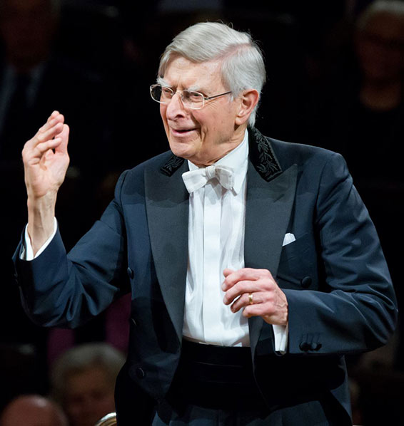Herbert Blomstedt dirigera les concerts des 15 septembre à Leipzig et du 12 novembre à Dresden.