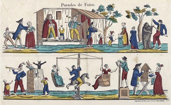 Identités et circulation des spectacles forains 