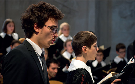 Marc-Antoine Charpentier (1643-1704), Messe à quatre chœurs (H4), Philippe Hersant (1948-), Cantique des trois enfants dans la fournaise 