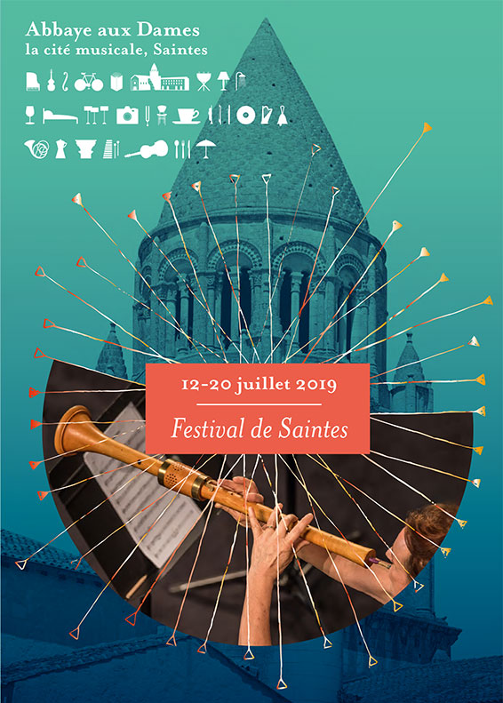 affiche Festival de Saintes
