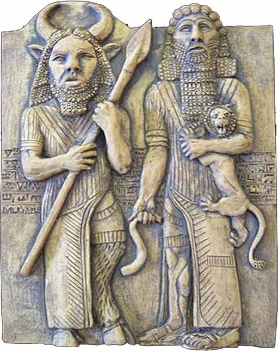 Gilgamesh et Endiku.