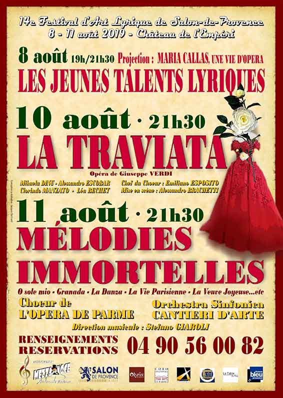 14e Festival d’art lyrique de Salon-de-Provence