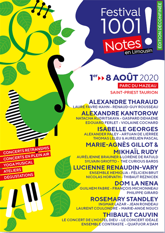 Festival 1001 notes en Limousin 