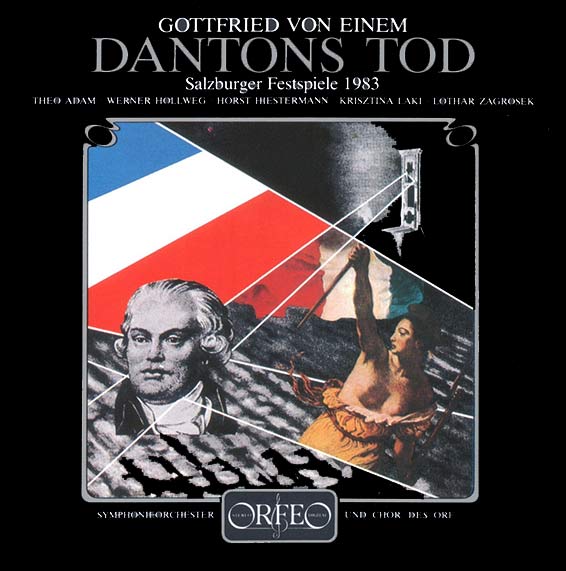 Dantons Tod / La mort de Danton, opéra en deux parties et six tableaux, de Gottfried von Einem