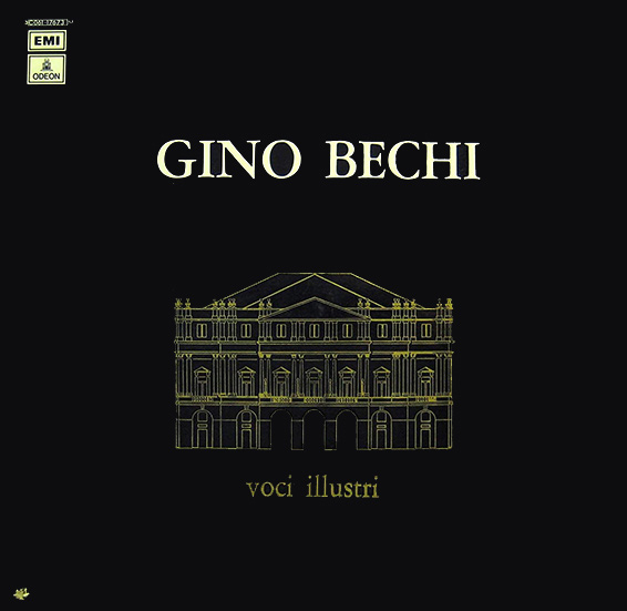Gino Bechi : Voci illustri. EMI / La Voce Del Padrone, 1966 QALP 10410). Vinyl, LP, 33 t.