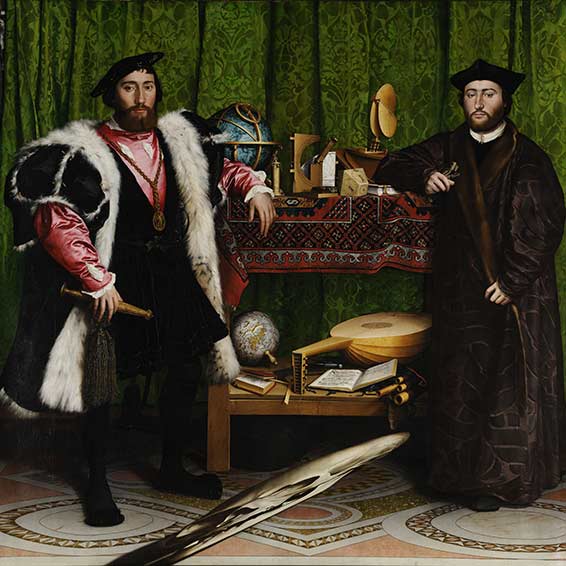 Les ambassadeurs, Holbein le Jeune.
