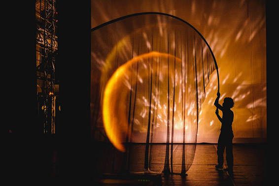 Titon et l’Aurore, répétition. Photographie © Axelle Paysant-Le Roux.