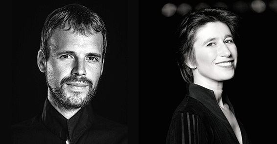 Marc Mauillon et Anne Le Bozec. Photographie © Théâtre de l'Athénée.