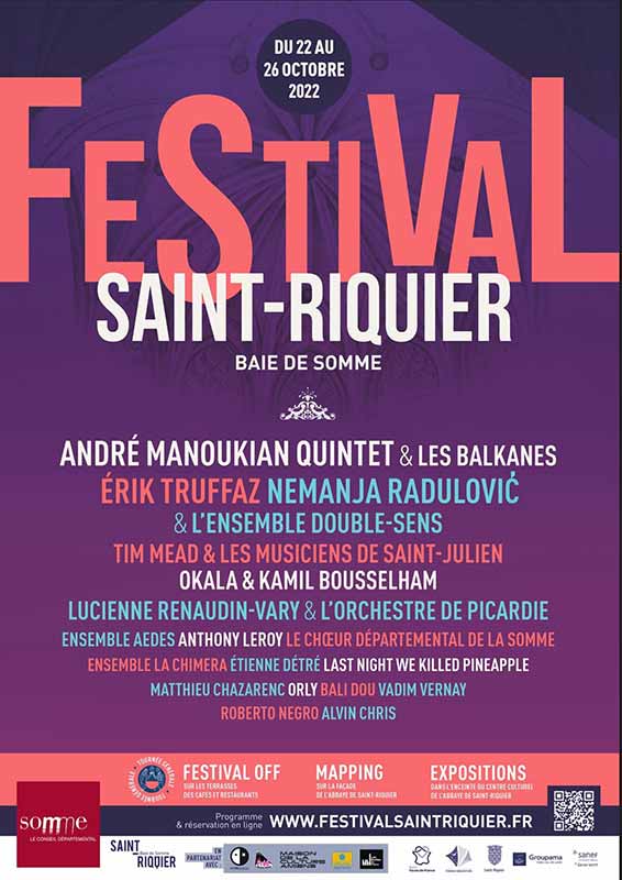 Festival de Saint-Riquier : 22-26 octobre 2022