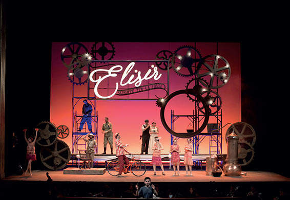 Un Elixir d’amour (opéra participatif jeune public). Photographie © Vincent Pontet.