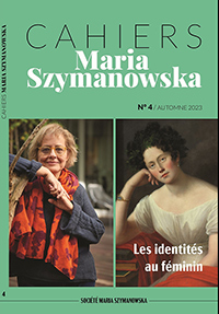 Cahiers Maria Szymanoska :
