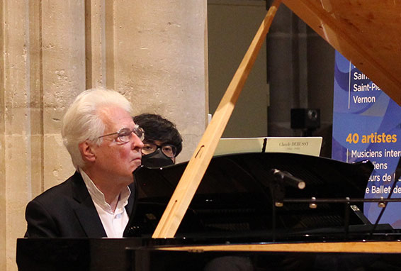 Jean-Claude Vanden Heynden, Vernon, août 2022. Photographie © musicologie.org.