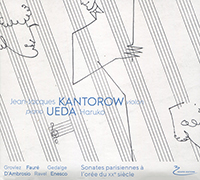 Jean-Jacques Kantorow (violon), Haruko Ueda (piano), Œuvres de Gabriel Grovlez, Gabriel Fauré, André Gedalge, Alfredo d’Ambrosio, Maurice Ravel, Georges Enesco. Soupir Éditions 2022 (2 CD, S 250). Enregistré les 14-15 mars 2019, à Orvilliers.