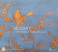 Mozart, Constance Taillard (clavecin), Sonate en do majeur K. 279, Douze variations sur « Ah vous dirais-je maman » k. 264, sonate en fa majeur K 533/494, Suite en do majeur K. 399, Neuf variations sur « Lison dormait » k. 264. Éditions 2022 (2 CD, S 250). Enregistré les 14-15 mars 2019, à Orvilliers.