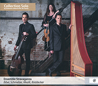 Ensemble Stravaganza, Œuvres de Johann Friedrich Schmelzer, Antoni Pandolfi Maelli, Philipp Friedrich Bödicker, Heinrich Ignaz von Biber. « Collection Solo ; Orchestre national d’Île-de-France »NomadMusic 2023 [NMM 116].