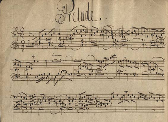 Suites anglaises de Bach 