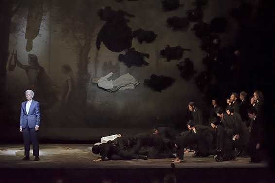 Orphée et Eurydice à l'Opéra comique de Paris en 2018. Photographie © Stefan Brion.