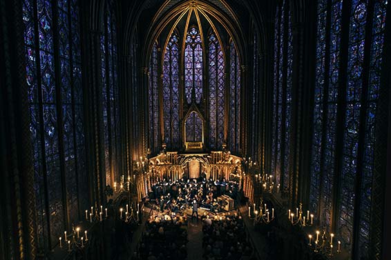 Pages et Chantres du Centre de musique baroque de Versailles à la Photographie Photographie © Jean-Baptiste Millot.