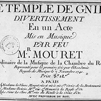 Mouret Jean-Joseph (1682-1738)