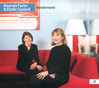 Amanda Favier (violon), Élodie Soulard (accordéon), Kreislermania, œuvres de Granados, Albéniz, Chaminade, Tchaïkovski, Couperon, Francœur, et œuvres et arrangements de Fritz Kreisler. 