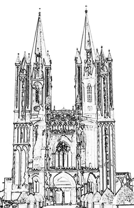 Cathédrale de Coutances.