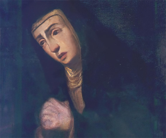 Virgen Dolorosa, anonyme, Museo de Bellas Artes de Córdoba.
