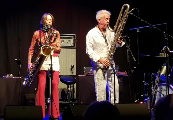 Le duo Bonacina-Dehors aux Arches en Jazz. Photograpghie © Patricia Segretinat.