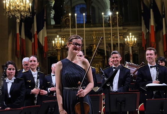 Elsa Grether, Musique de l'Air et de l'Espace, Saint-Louis des Invalides, 15 mai 2025. Photographie © musicologie.org.