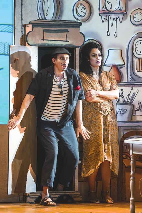 Cyrille Dubois (Gonzalve) et Gaëlle Arquez (Concepción). Photographie- ©OMC - Marco Borrelli.