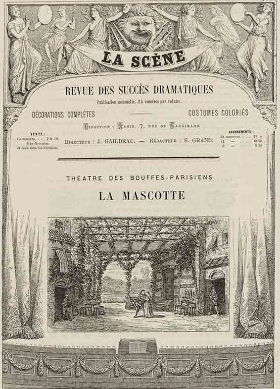 La Scène, revue des succès dramatiques, vol. II, no 25, 1882.