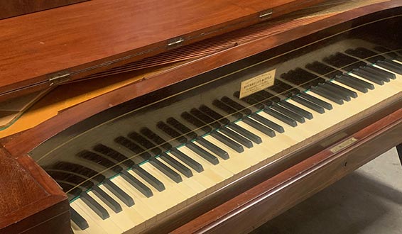 pianoforte carré Boisselot & fils, de 1846