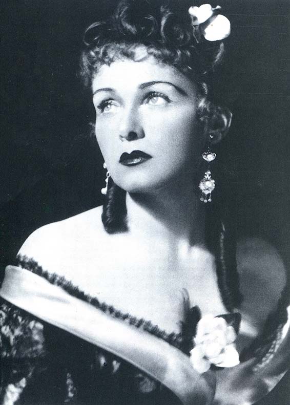 Elisabeth Schwarzkopf dans le rôle de Violetta, 1947.
